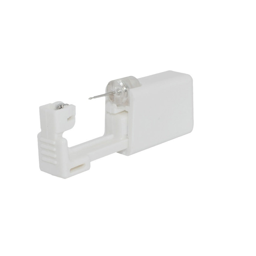 跨境无菌卡扣穿耳器二代一次性圆球底座打耳洞穿刺打耳枪316L耳钉